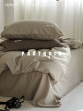 Load image into Gallery viewer, FANTASIA Collection Dream Planet [Almond Parfait] Vintage Coffee Waffle Cotton Four-piece Cotton Sheet