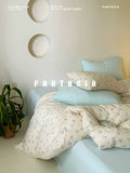 Load image into Gallery viewer, FANTASIA Collection Dream Planet [Tingdao Creamy Candy] Cotton Double Yarn Bed Four-piece Bedding Pure Cotton Sheet