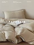 Load image into Gallery viewer, FANTASIA set dream planet [tea making story] brown cotton double yarn bed four-piece cotton bed sheet