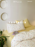 Load image into Gallery viewer, FANTASIA Collection Dream Planet [Falling Night Broken Star] Polka Dot Cotton Double Yarn Bed Four-piece Cotton Sheet