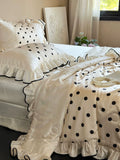 Load image into Gallery viewer, Girl heart sleeping naked in summer Tencel summer cool quilt four-piece ice silk air conditioner quilt washable cool double thin quilt