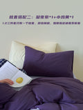 Load image into Gallery viewer, FANTASIA Collection Dream Planet [Evening Iris] Purple Mix and Match Cotton Knitted Cotton Four-piece Cotton Sheet