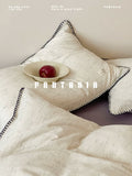 Load image into Gallery viewer, FANTASIA Collection Dream Planet [Stolen Moonlight] Retro Cotton Double Yarn Bed Four-piece Cotton Sheet