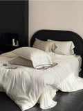 Load image into Gallery viewer, Spring and summer Lenzing Tencel cool silky bed four-piece set high-grade jacquard sheet quilt cover mattress bedding