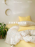 Load image into Gallery viewer, FANTASIA Collection Dream Planet [Falling Night Broken Star] Polka Dot Cotton Double Yarn Bed Four-piece Cotton Sheet