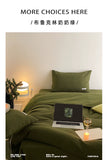 Load image into Gallery viewer, FANTASIA Dream Planet [Brooke Grandma Green] Light Luxury Waffle Cotton Four-piece Cotton Sheet