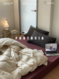 Load image into Gallery viewer, FANTASIA Collection Dream Planet [Flaming Nocturne] Light Luxury Cotton Grinding Bed Four-piece Cotton Sheet