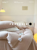 Load image into Gallery viewer, FANTASIA Collection Dream Planet [Sunset Title Page Poem] Class A Cotton Double Yarn Four-piece Cotton Sheet