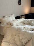 Load image into Gallery viewer, Winter French Romantic Thickened Velvet Milk Fleece Four-piece Flower Embroidered Quilt Cover Fleece Warm Bedding