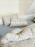 Load image into Gallery viewer, FANTASIA collection dream planet [********* Linling] floral knitted cotton bed four-piece set of pure cotton sheets
