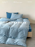 Load image into Gallery viewer, FANTASIA Collection Dream Planet  80 blue cotton beds four-piece cotton sheets