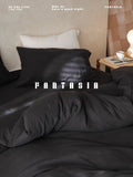 Load image into Gallery viewer, FANTASIA Collection Dream Planet [Contrary Soul] Black Cotton Double Yarn Bed Four-piece Cotton Sheet